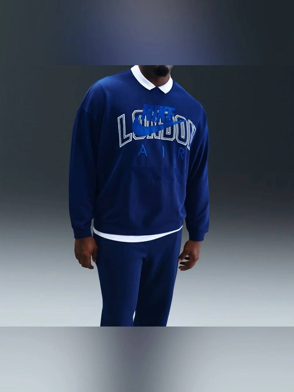 Nike Royal Blue London Air Pullover Sweatshirt